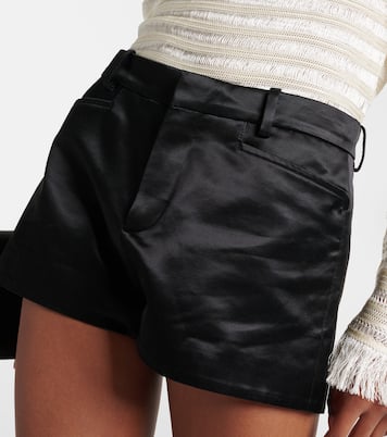 Shorts in raso di misto cotone | Tom Ford
