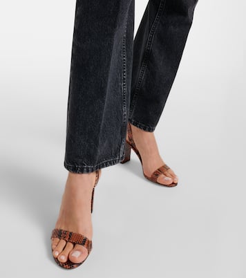Sandalias 85 de piel grabada | Aquazzura
