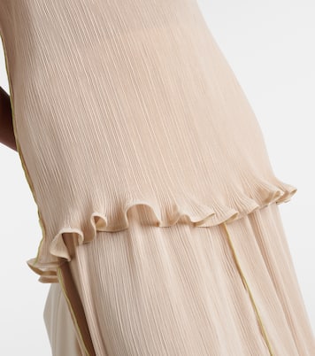 Top lencero plisado con volantes | Toteme