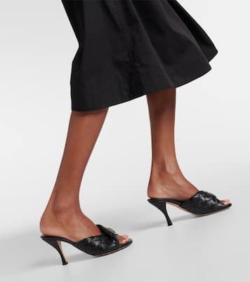 Mules Blink 80 en cuir | Bottega Veneta