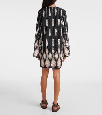 Besticktes Minikleid | Johanna Ortiz