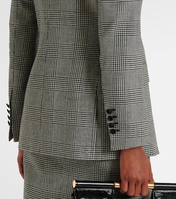 Prince of Wales check virgin wool blazer | Dolce&Gabbana