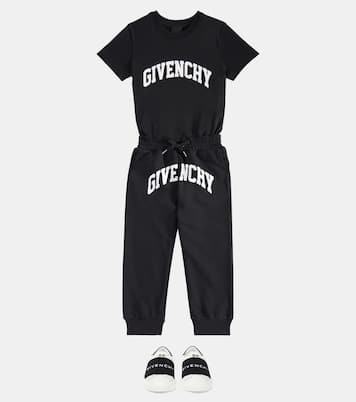 Logo cotton jersey T-shirt | Givenchy Kids