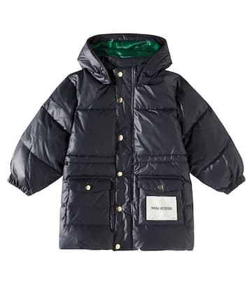 Abrigo acolchado con logo | Mini Rodini