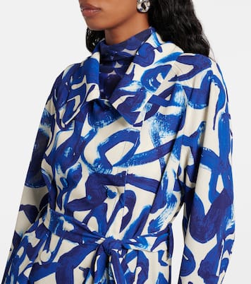 Manteau imprimé | Dries Van Noten