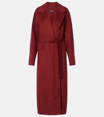 Abrigo envolvente Malika de lana virgen | 'S Max Mara