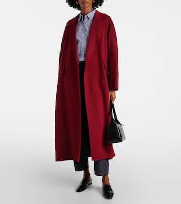 Abrigo envolvente Malika de lana virgen | 'S Max Mara