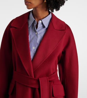 Abrigo envolvente Malika de lana virgen | 'S Max Mara