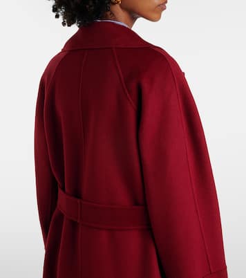 Abrigo envolvente Malika de lana virgen | 'S Max Mara