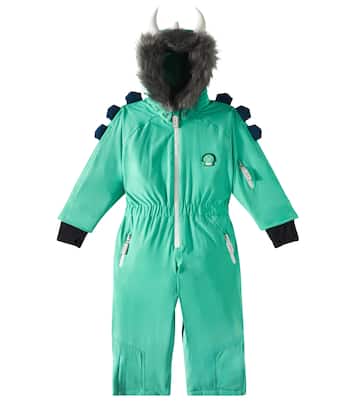 Spike The Dinosaur faux fur-trimmed snowsuit | Roarsome