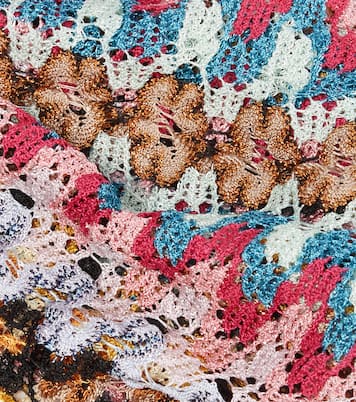 Cappello in crochet con lamé | Missoni