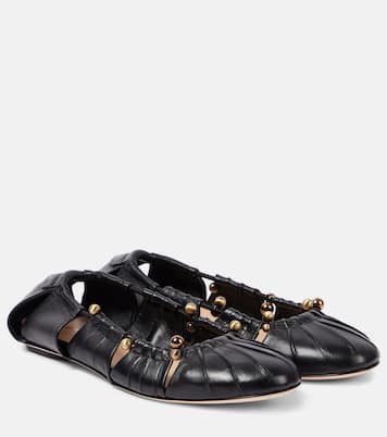 Ballerines Luna en cuir à ornements | Chloé