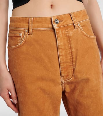 Jeans rectos de tiro alto | Rabanne