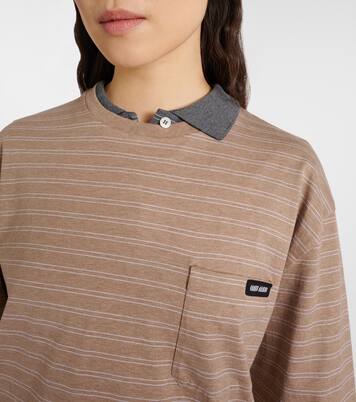 Top aus Baumwoll-Jersey | Miu Miu