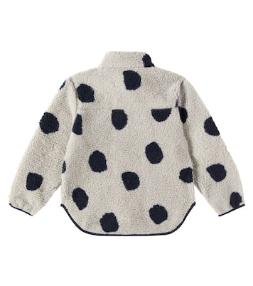 Naom polka-dot fleece jacket | Liewood