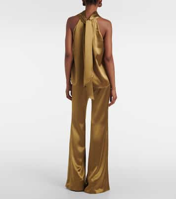 Top Sienna en satin | Galvan