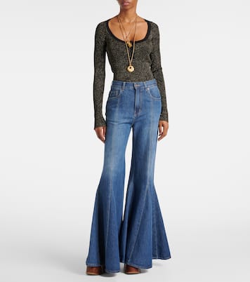 Henley-Hemd aus Lurex® | Chloé