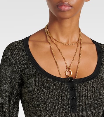 Henley-Hemd aus Lurex® | Chloé