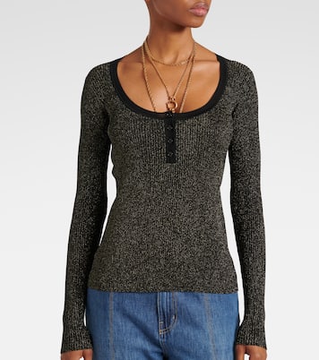 Henley-Hemd aus Lurex® | Chloé