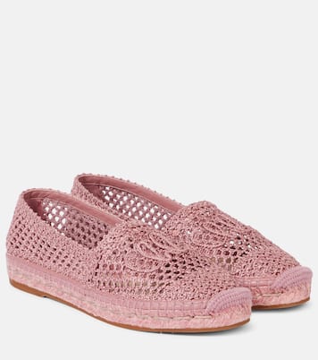Espadrilles Isla en crochet à logo | Chloé