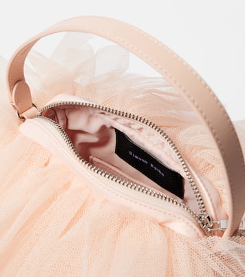 Schultertasche Frilly Tutu Mini aus Canvas | Simone Rocha