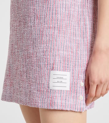 Abito polo in tweed di misto cotone | Thom Browne