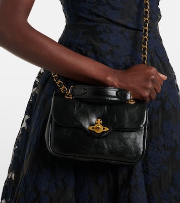 Schultertasche Anita Chain aus Leder | Vivienne Westwood