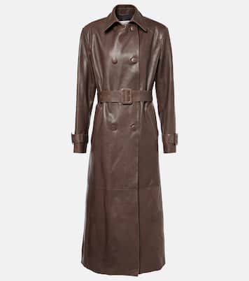 Trench Tate in suede | Nour Hammour