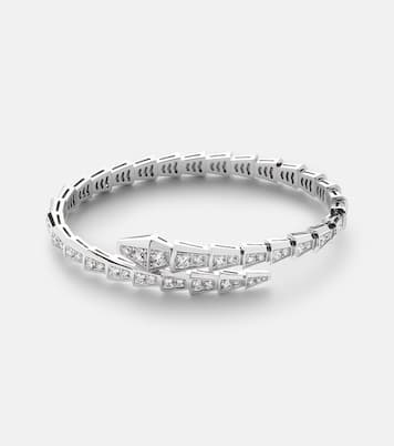 Bracelet Serpenti Viper en or blanc 18 ct et diamants | Bvlgari