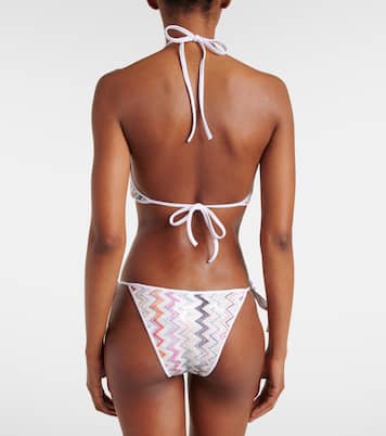 Zigzag halterneck bikini | Missoni