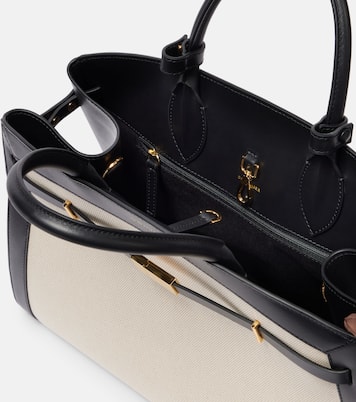 Tote Hudson aus Canvas mit Leder | DeMellier