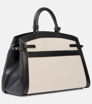 Tote Hudson aus Canvas mit Leder | DeMellier