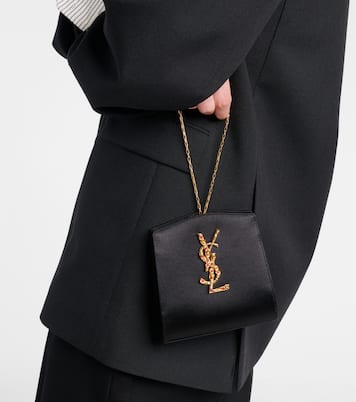 Pochette Evening Mini en satin | Saint Laurent
