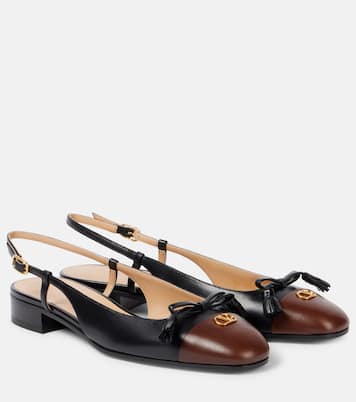 Ballerines slingback Valet Du Roi en cuir | Valentino Garavani