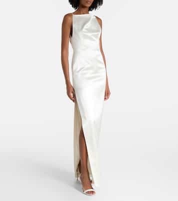 Vestido de novia Emerson de seda y lana | Danielle Frankel