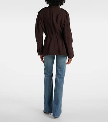 Feldjacke mit Leder | Tom Ford