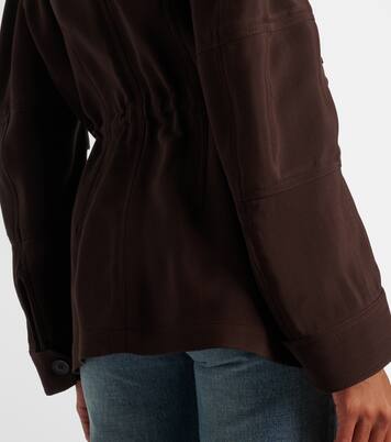 Feldjacke mit Leder | Tom Ford