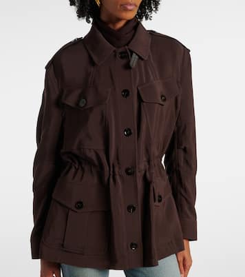 Feldjacke mit Leder | Tom Ford