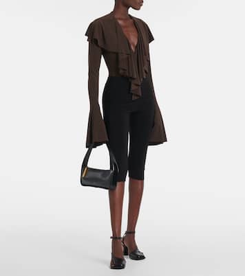 Capri high-rise leggings | Norma Kamali