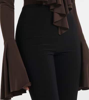 Capri high-rise leggings | Norma Kamali