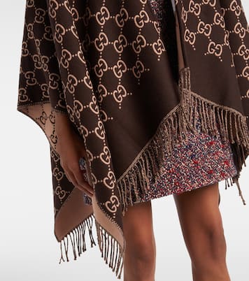 Wool poncho | Gucci