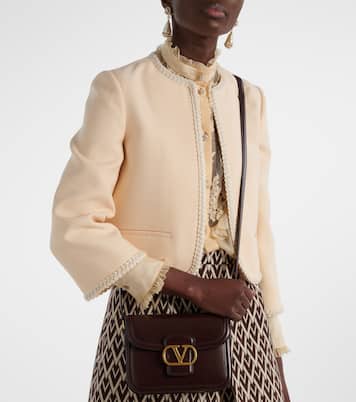 9TO5 VLogo leather shoulder bag | Valentino Garavani