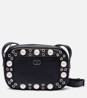 Nellcôte leather crossbody bag | Valentino Garavani