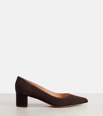 Escarpins Piper 45 en daim | Gianvito Rossi