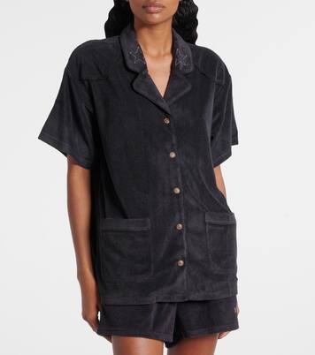 Chemise Saddle Up en coton mélangé | The Upside