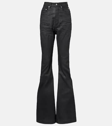 Bolan high-rise bootcut jeans | Rick Owens