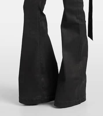 Bolan high-rise bootcut jeans | Rick Owens