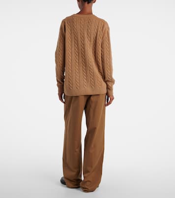 Lido cable-knit wool sweater | The Row