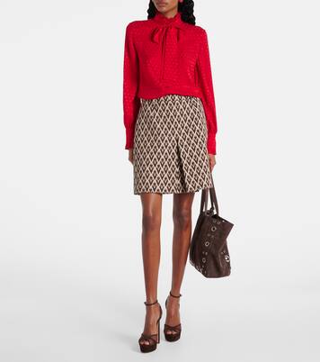 Shear Plateau 130 suede platform pumps | Aquazzura