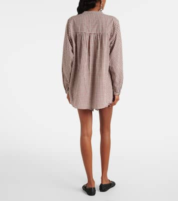 Mira gingham cotton shirt | Posse